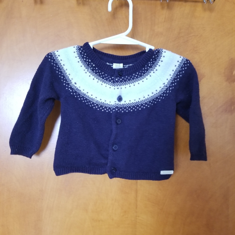 Janie and Jack baby sweater 6-12 months